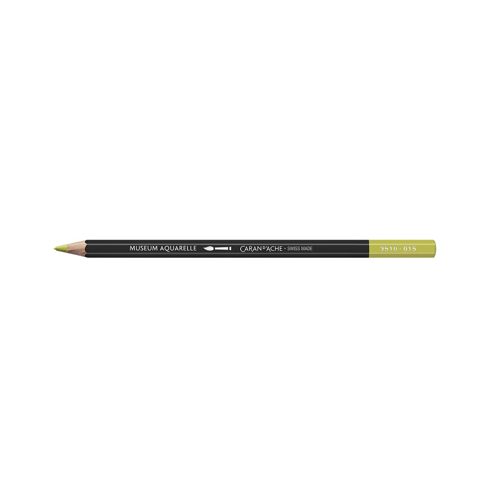 Caran d Ache Museum Aquarelle - 015 Olive Yellow