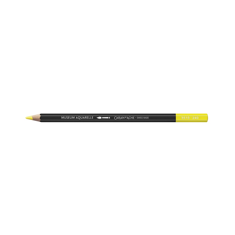 Caran d Ache Museum Aquarelle - 240 Lemon Yellow