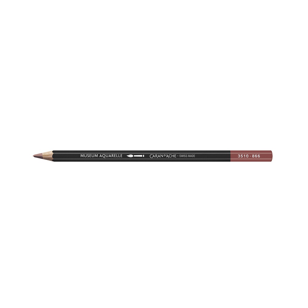 Caran d Ache Museum Aquarelle - 866 Burnt Sienna 50%