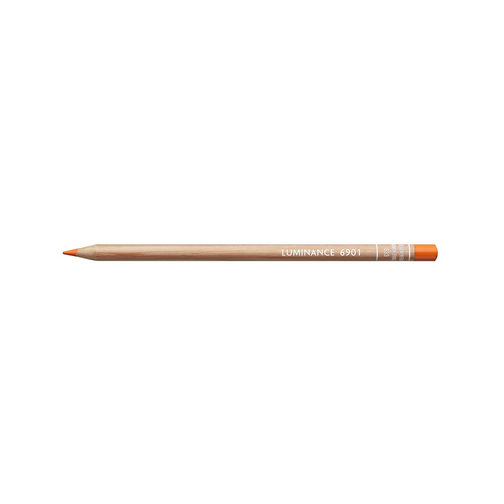 Caran d'Ache Luminance 6901 kleurpotlood - 533 Dark Cadmium Orange (imit)