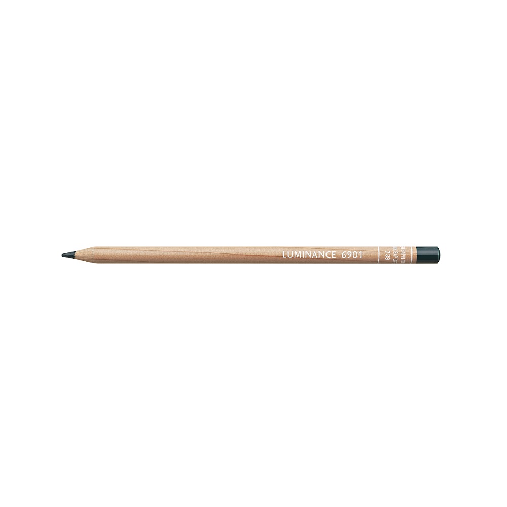 Caran d'Ache Luminance 6901 kleurpotlood - 739 Dark Sap Green