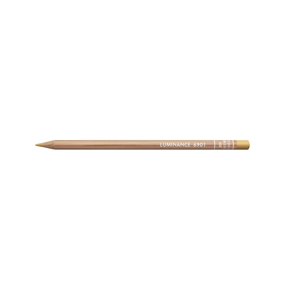 Caran d'Ache Luminance 6901 kleurpotlood - 836 Brown Ochre 50%