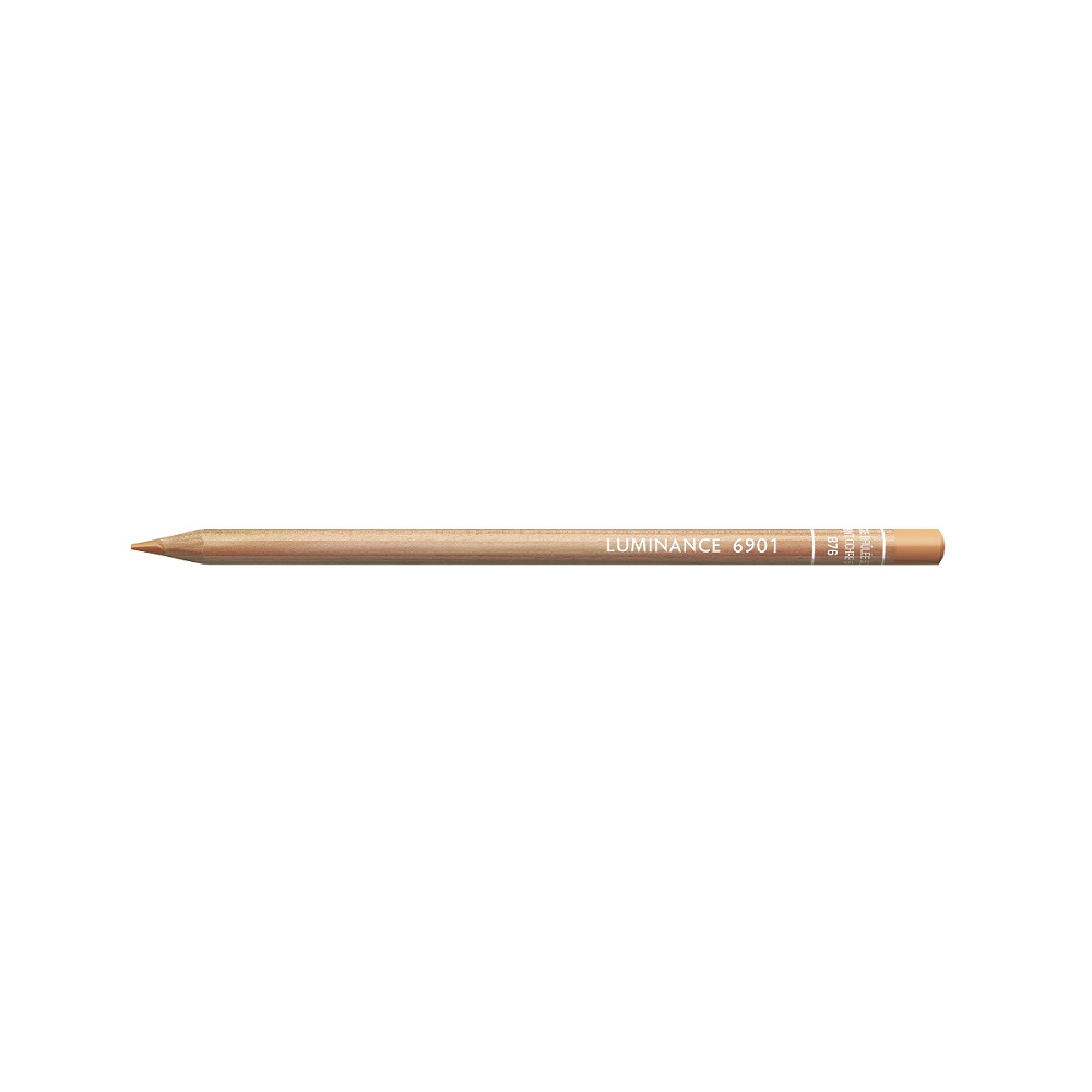 Caran d'Ache Luminance 6901 kleurpotlood - 876 Burnt Ochre 50%