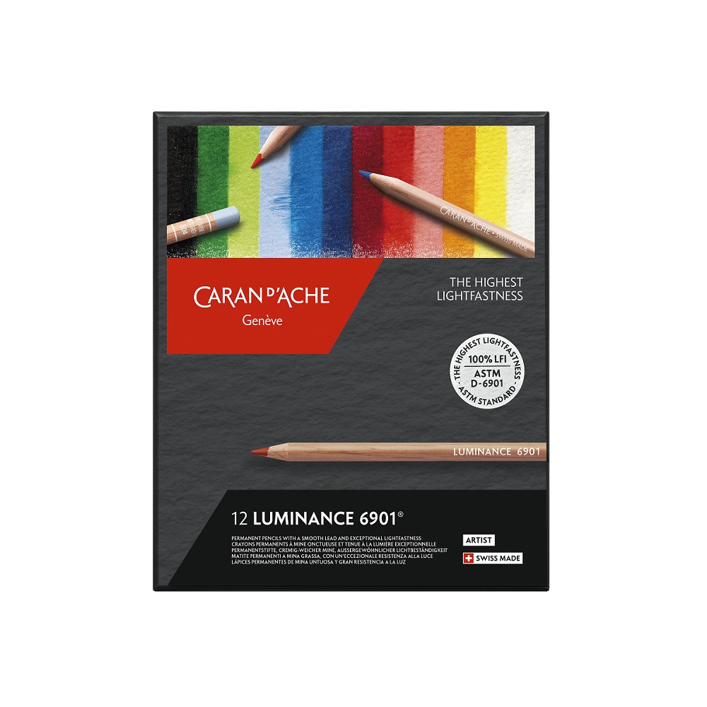 Caran d'Ache Luminance 6901 kleurpotlood - SET 12