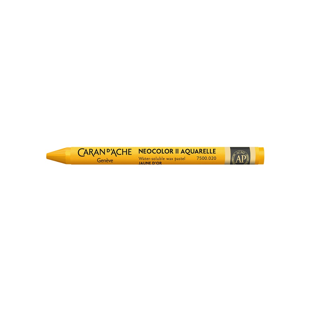 Caran d'Ache Neocolor II aquarel waspastel - 020 Golden Yellow