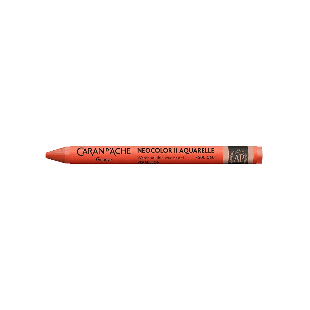 Caran d'Ache Neocolor II aquarel waspastel - 060 Vermillion