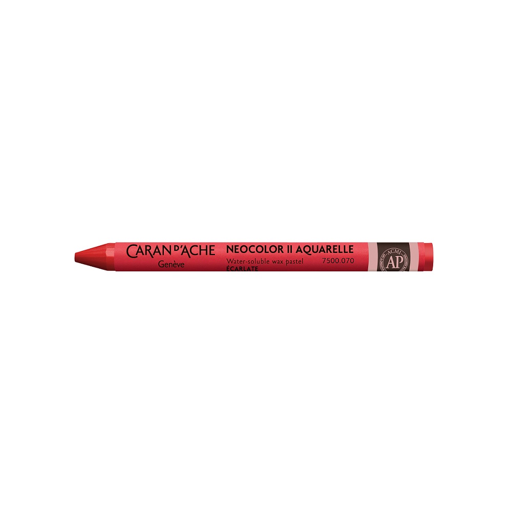 Caran d'Ache Neocolor II aquarel waspastel - 070 Scarlet