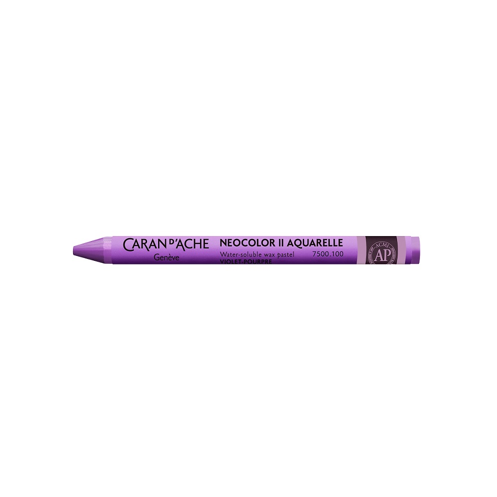 Caran d'Ache Neocolor II aquarel waspastel - 100 Purple Violet
