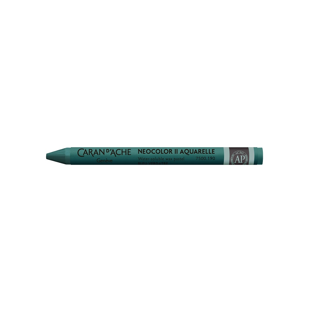 Caran d'Ache Neocolor II aquarel waspastel - 190 Greenish Blue