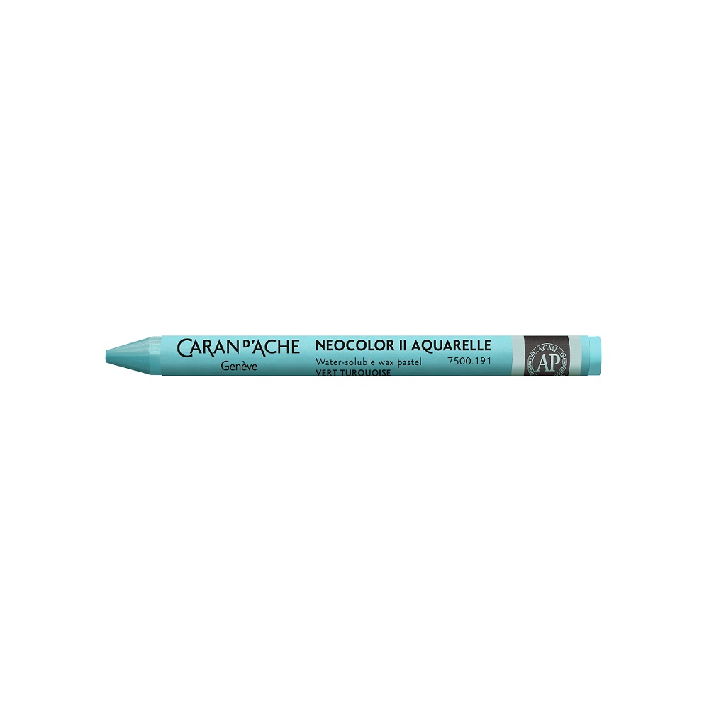 Caran d'Ache Neocolor II aquarel waspastel - 191 Turquoise