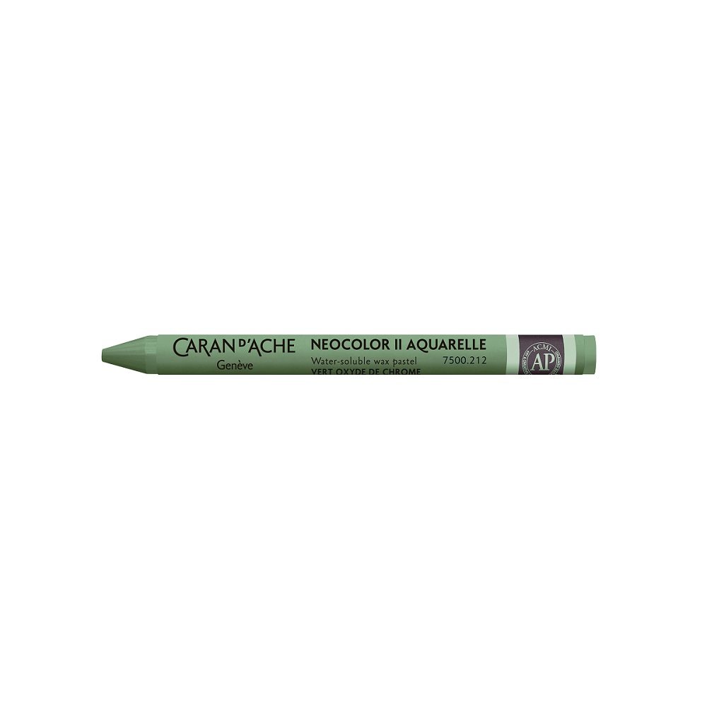Caran d'Ache Neocolor II aquarel waspastel - 212 Chromium Oxyde Green
