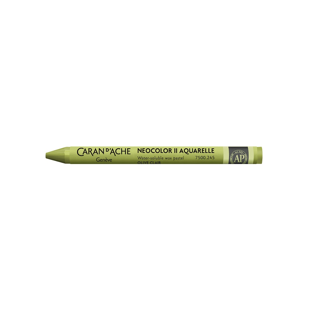 Caran d'Ache Neocolor II aquarel waspastel - 245 Light Olive