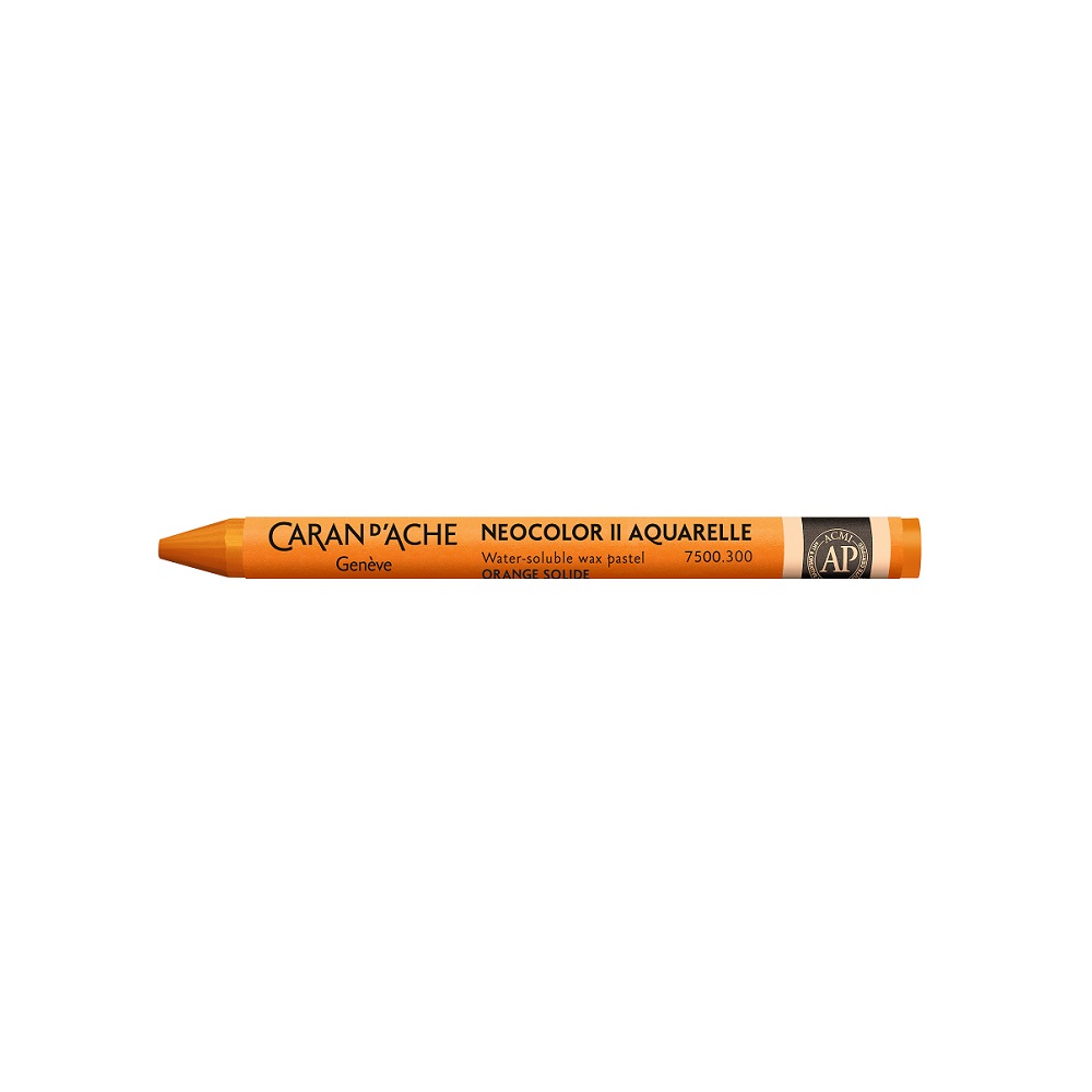 Caran d'Ache Neocolor II aquarel waspastel - 300 Fast Orange