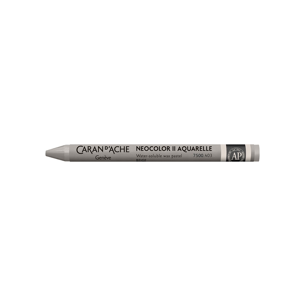 Caran d'Ache Neocolor II aquarel waspastel - 403 Beige
