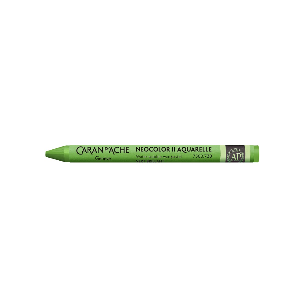 Caran d'Ache Neocolor II aquarel waspastel - 720 Bright Green