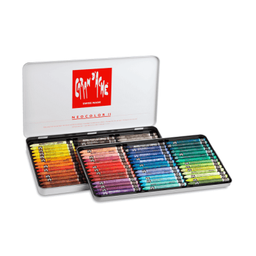 Caran d’Ache Neocolor II aquarel waspastel – SET 84 kleuren