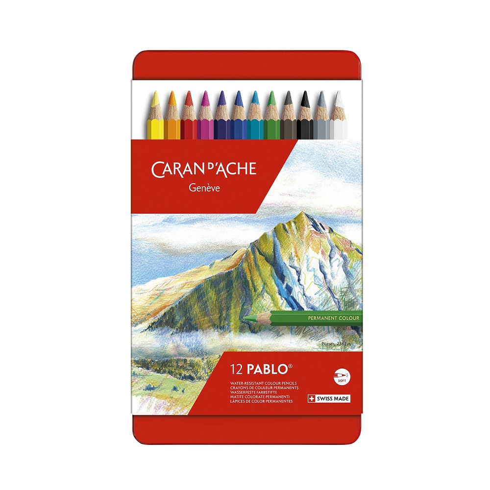 Caran d'Ache Pablo kleurpotlood - SET 12