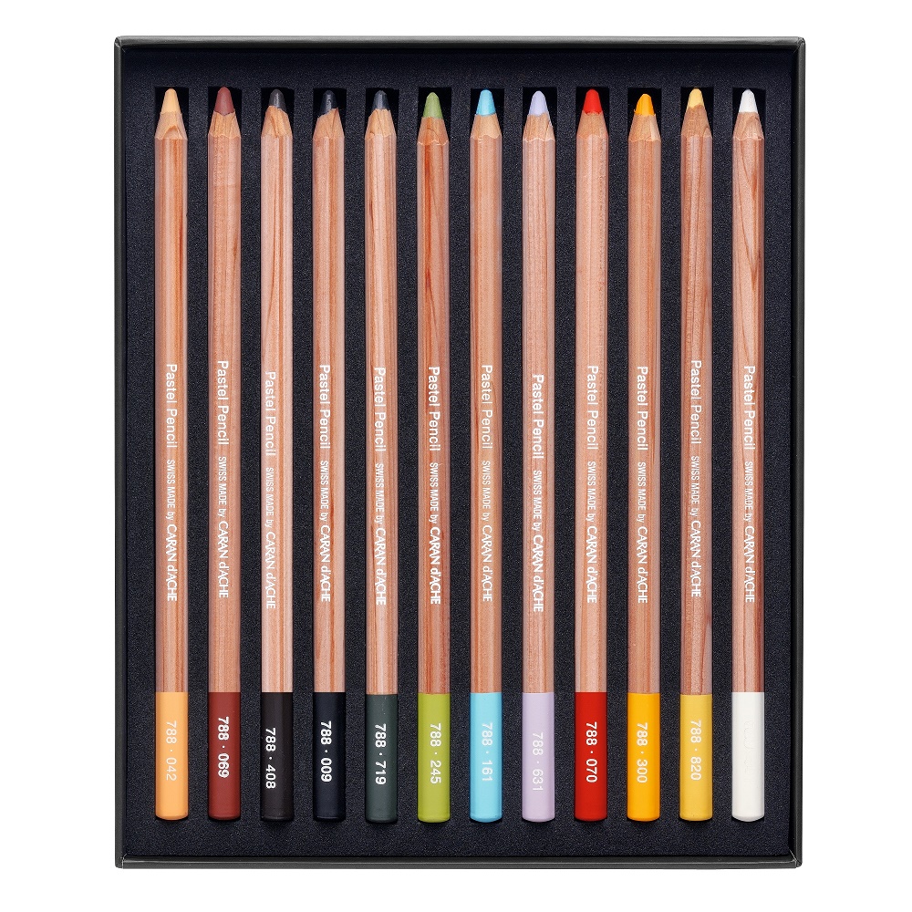 Caran d'Ache Pastelpotlood - SET 12