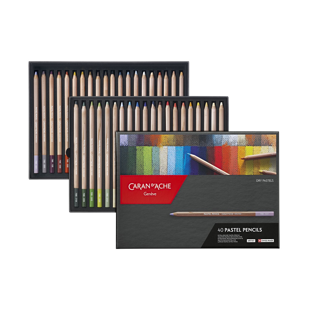 Caran d'Ache Pastelpotlood - SET 40