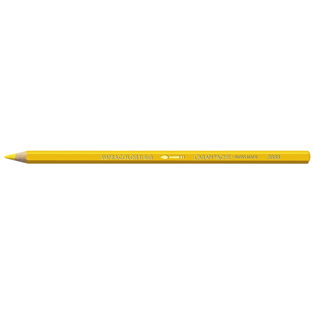 Caran d'Ache Supracolor aquarelpotlood - 010 Yellow