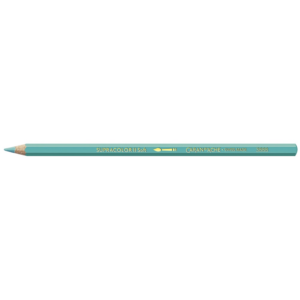 Caran d'Ache Supracolor aquarelpotlood - 191 Turquoise Green