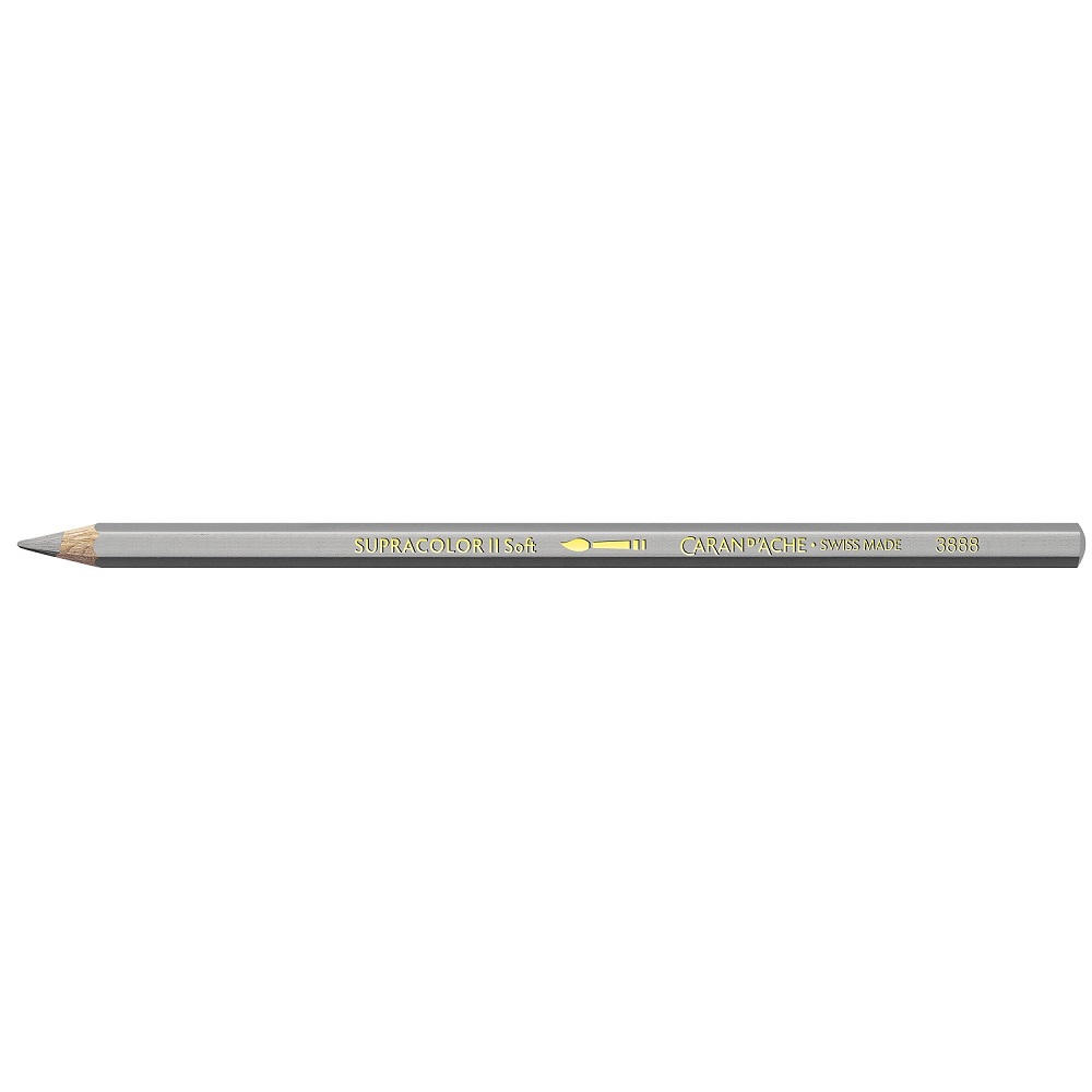 Caran d'Ache Supracolor aquarelpotlood - 498 Silver