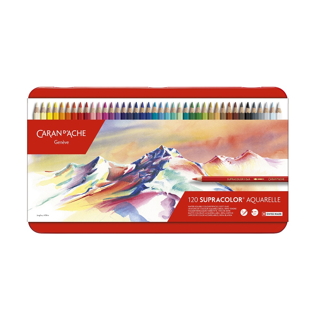 Caran d'Ache Supracolor aquarelpotlood - SET 120