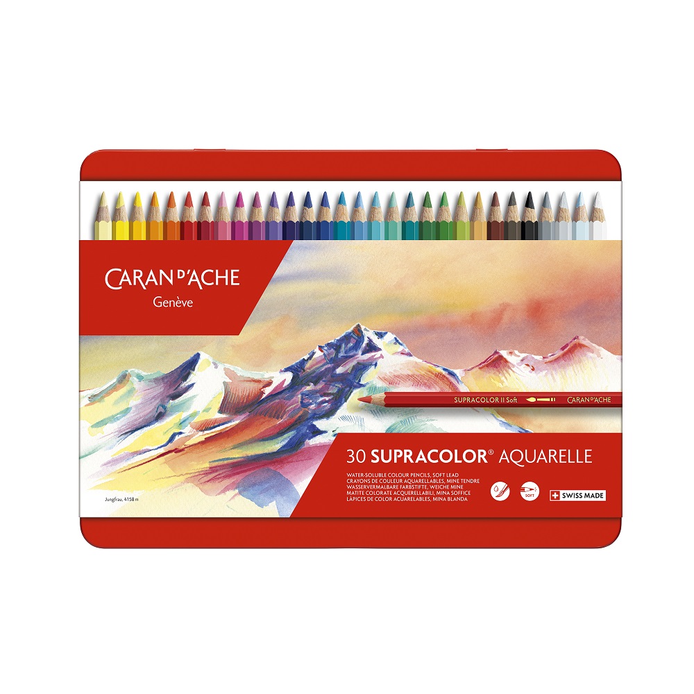 Caran d'Ache Supracolor aquarelpotlood - SET 30