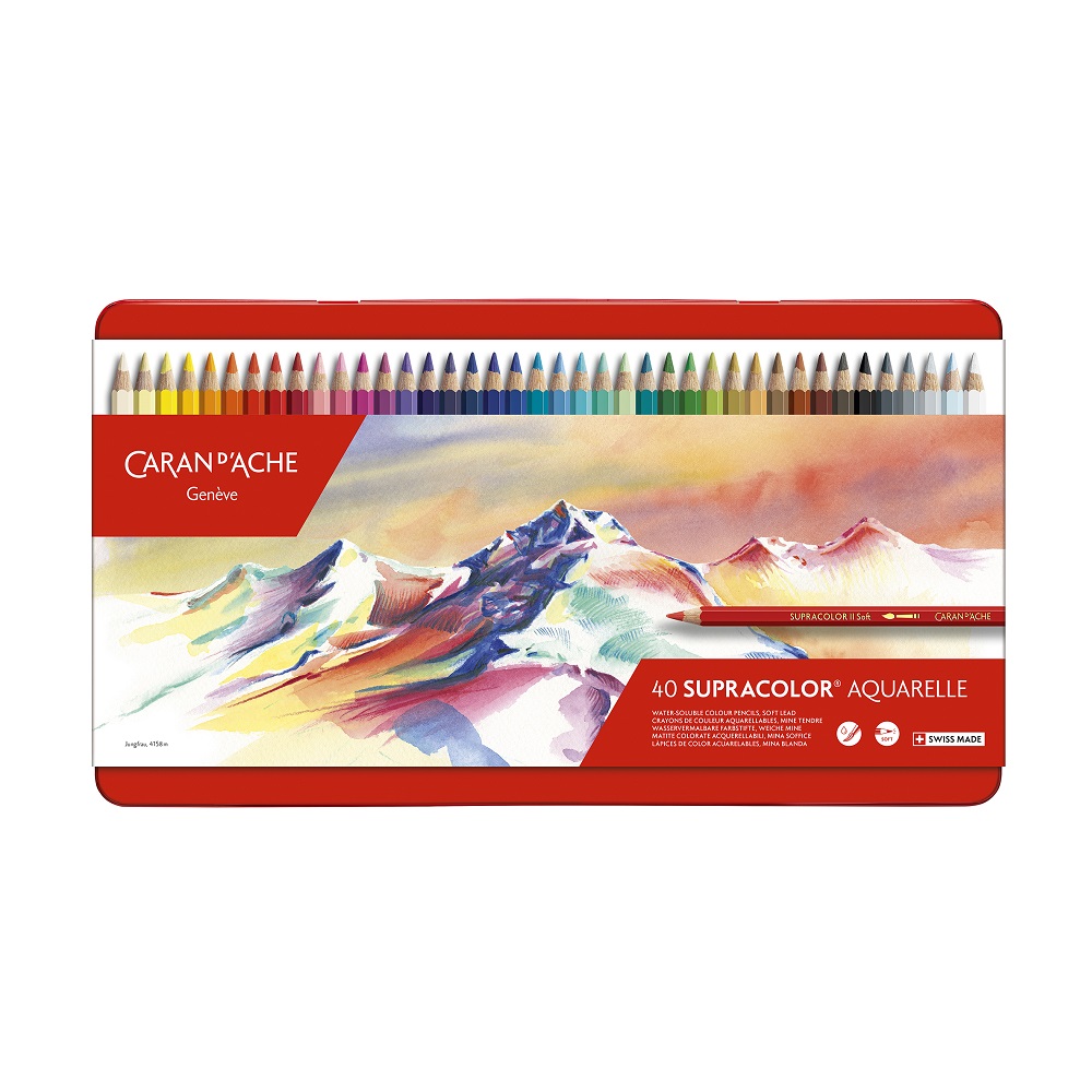 Caran d'Ache Supracolor aquarelpotlood - SET 40