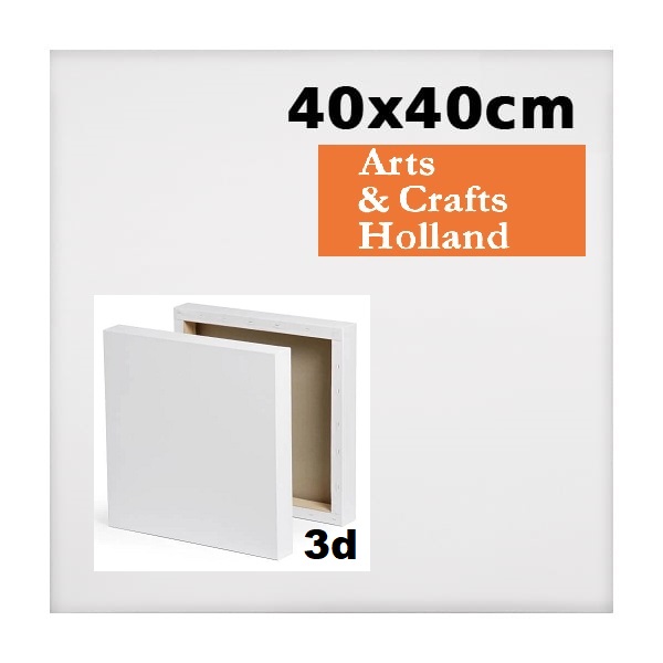 CHABRUMO 3D Schildersdoek Katoen - 40x40cm