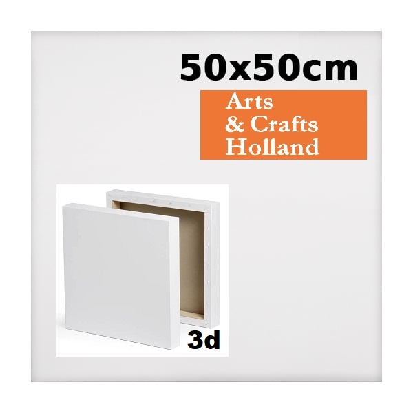 CHABRUMO 3D Schildersdoek Katoen - 50x50cm