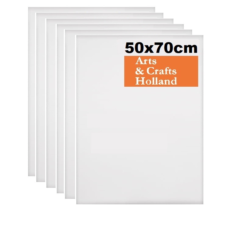 CHABRUMO Schildersdoek Katoen - 50x70cm - doos 6 STUKS