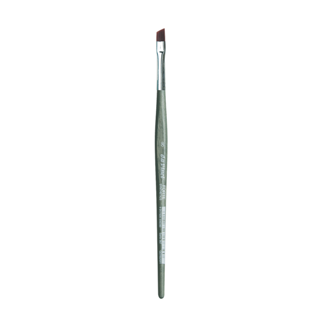 Da Vinci Forte penseel synthetisch haar plat schuin - serie 367 - no.8