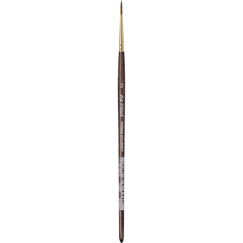 Da Vinci Harbin Kolinsky Roodmarter punt - serie 1526Y - no. 2