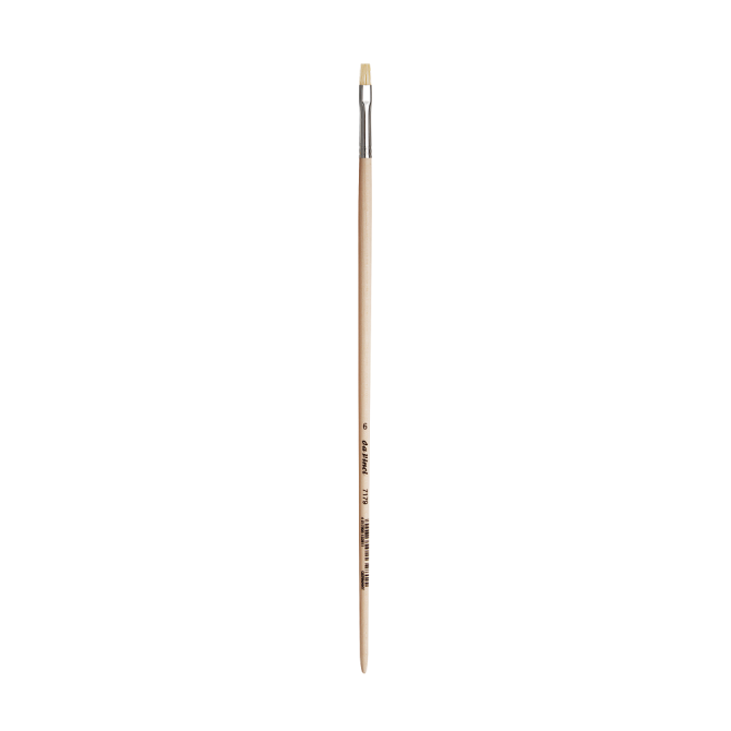Da Vinci varkenshaar penseel plat - serie 7179 - no.6