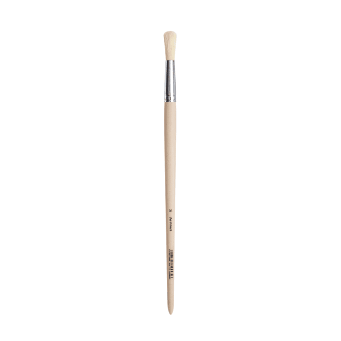 Da Vinci varkenshaar penseel rond - serie 7779 - no.16