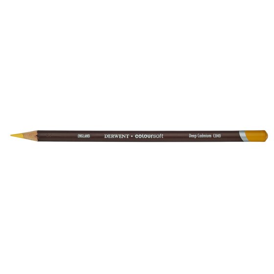 Derwent Coloursoft kleurpotlood 040 Deep cadmium