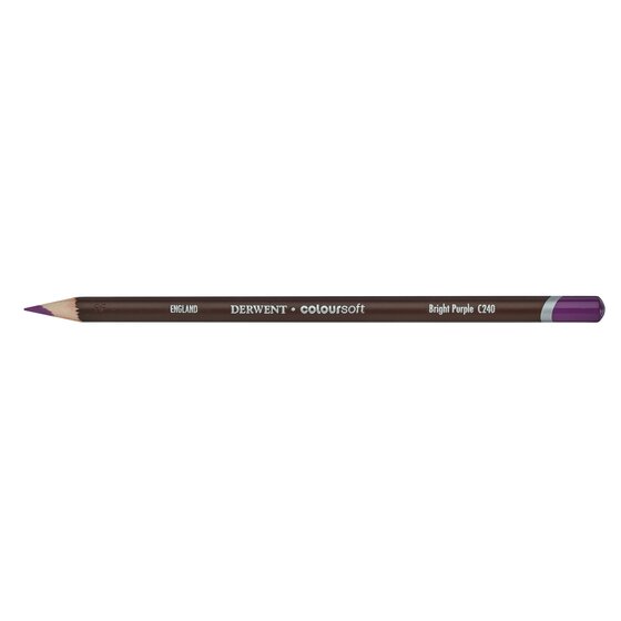 Derwent Coloursoft kleurpotlood 240 Bright purple