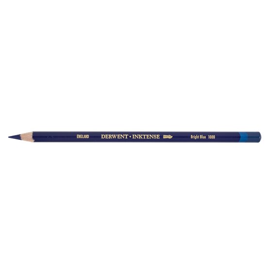 Derwent Inktense Aquarelpotlood - 1000 Bright blue