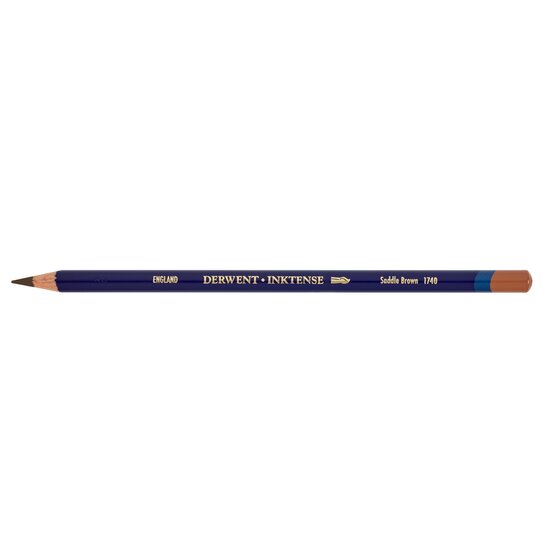 Derwent Inktense Aquarelpotlood - 1740 Saddle brown