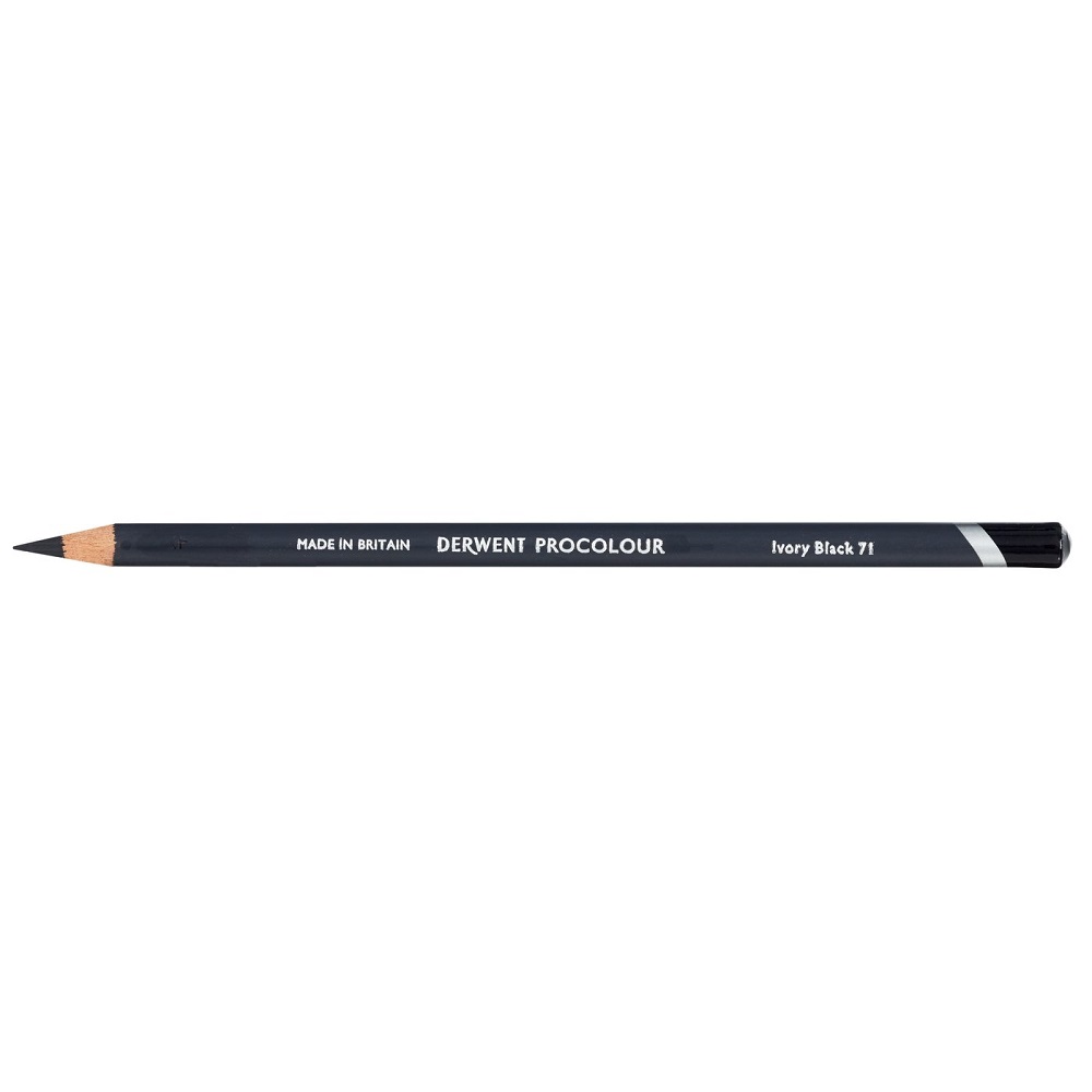 Derwent Procolour Kleurpotlood - 71 Ivory Black