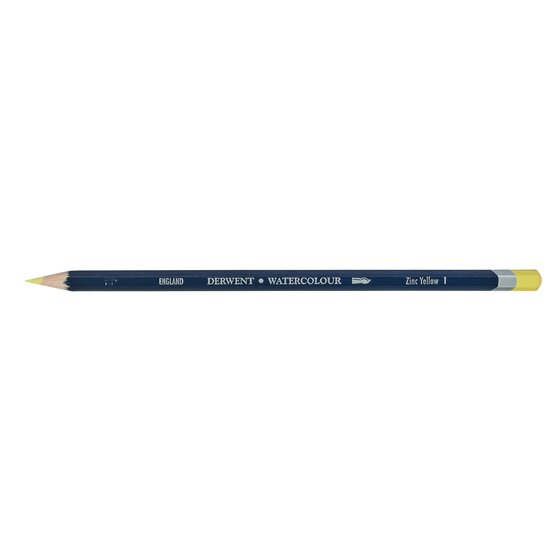 Derwent Watercolour Aquarelpotlood - 001 Zinc Yellow