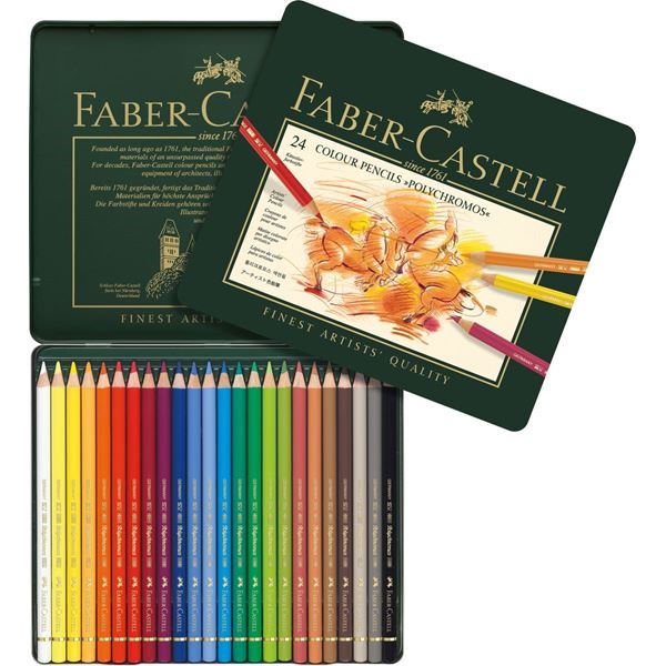 Faber Castell Polychromos kleurpotlood - SET 24