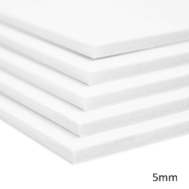 Foamboard 5mm - 100x140cm WIT (25stuks)