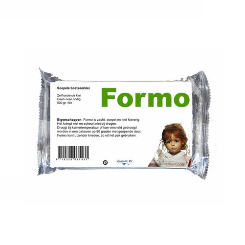 Formo boetseerklei 500gram - Cremewit