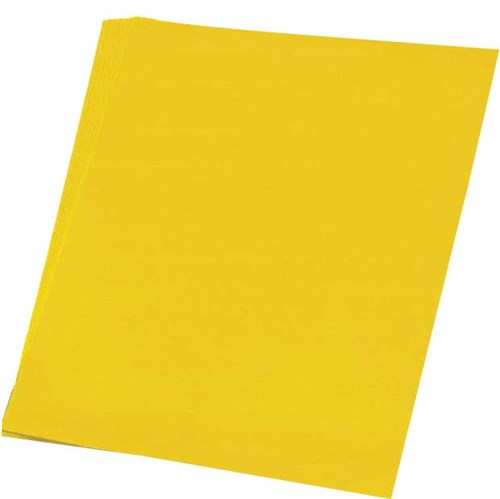 Gekleurd Tekenpapier 300gram 50x70cm PAK 25vel – 05 GEEL