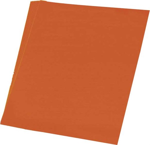 Gekleurd Tekenpapier 300gram 50x70cm PAK 25vel – 11 ORANJE