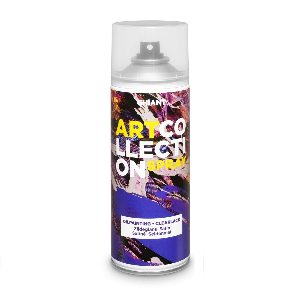 Ghiant Art Collection Spray Olieverfvernis Spuitbus 400ml - Satijn