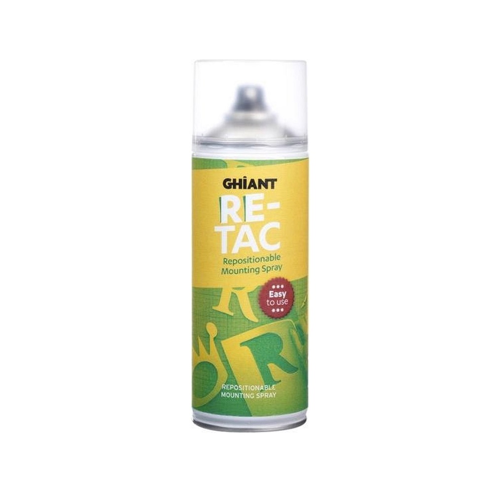 Ghiant Re-Tac 400ml - Niet Permanente Spuitlijm