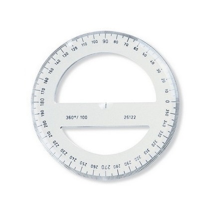 Gradenboog cirkel 360 graden - 10cm